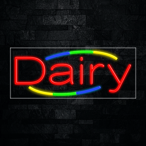 Dairy LED Flex Sign 32″ x 13″