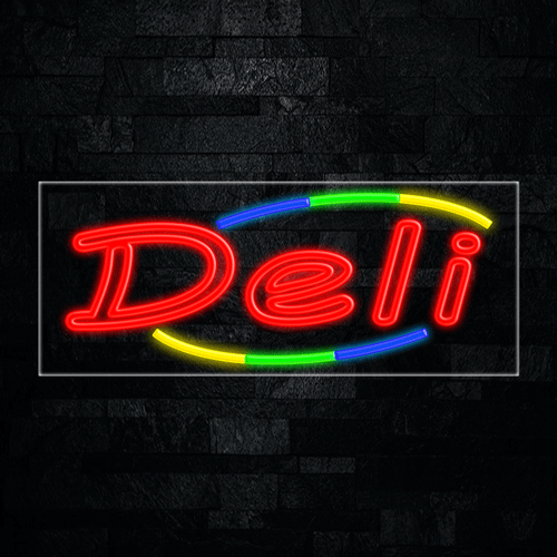 Deli LED Flex Sign 32″ x 13″