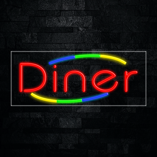 Diner LED Flex Sign 32″ x 13″