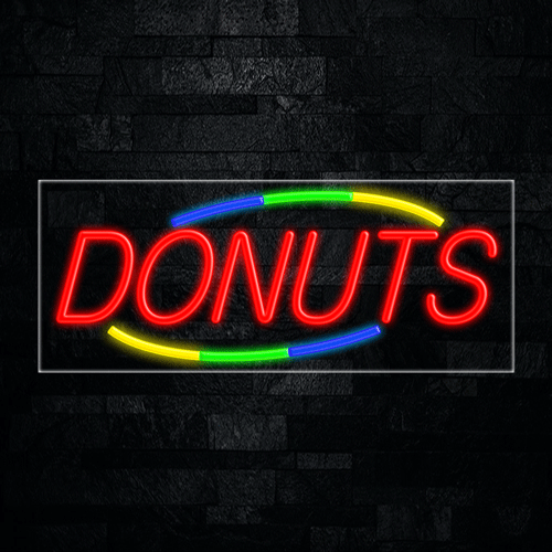 Donuts LED Flex Sign 32″ x 13″