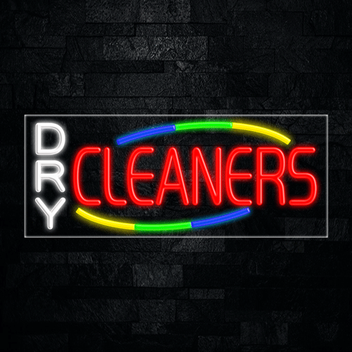 Dry Cleaners LED Flex Sign 32″ x 13″