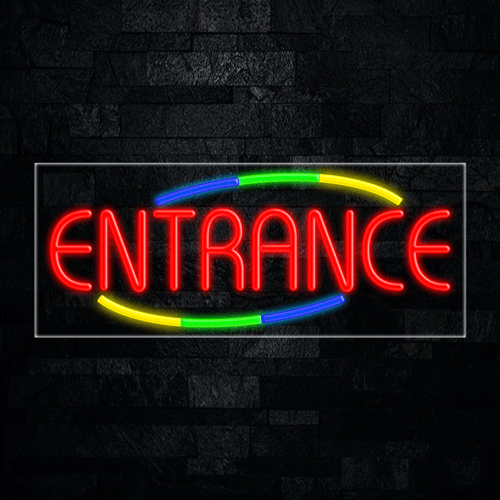 Entrance LED Flex Sign 32″ x 13″