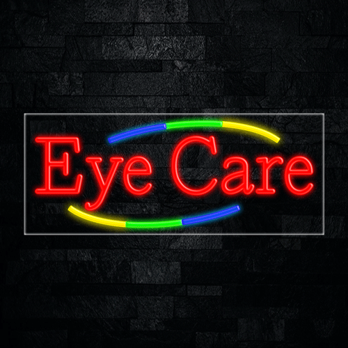 Eye Care LED Flex Sign 32″ x 13″