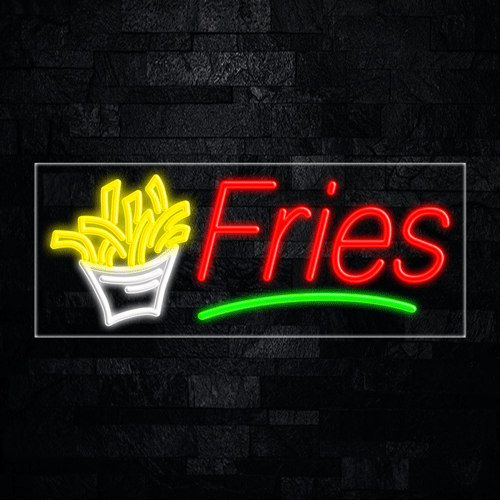 Fries LED Flex Sign 32″ x 13″