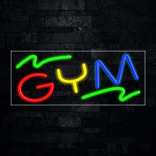 Gym LED Flex Sign 32″ x 13″