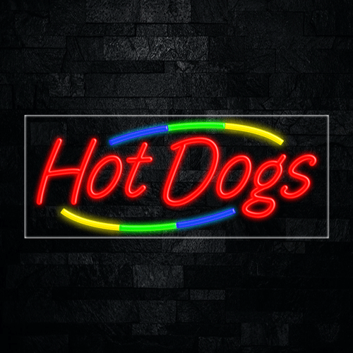 Hot Dogs LED Flex Sign 32″ x 13″