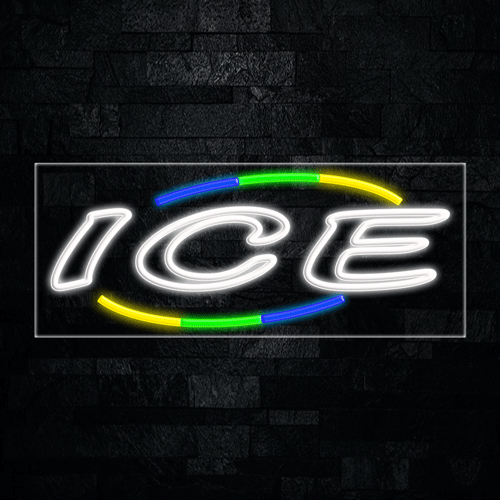 Ice LED Flex Sign 32″ x 13″