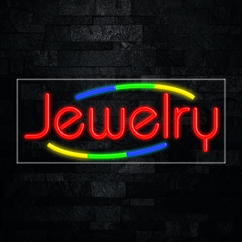 Jewelry LED Flex Sign 32″ x 13″