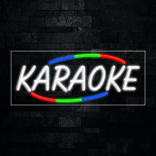 Karaoke LED Flex Sign 32″ x 13″