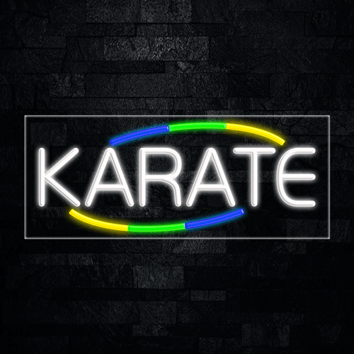 Karate LED Flex Sign 32″ x 13″