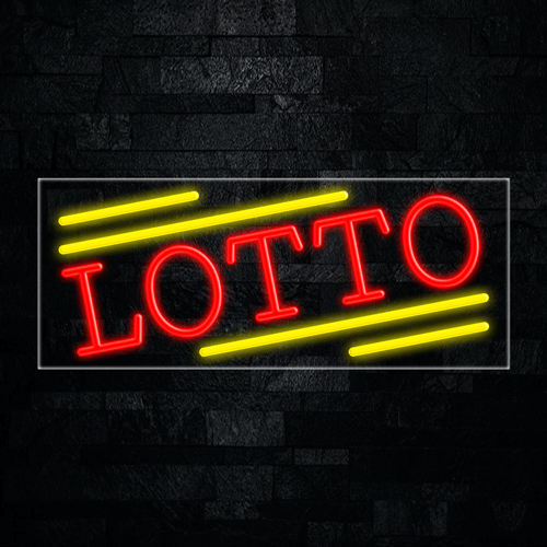 Lotto LED Flex Sign 32″ x 13″