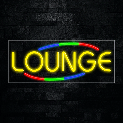 Lounge LED Flex Sign 32″ x 13″