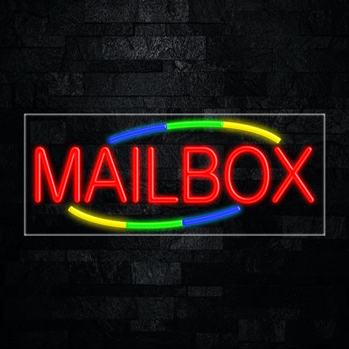 Mailbox LED Flex Sign 32″ x 13″