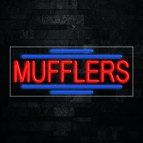 Mufflers LED Flex Sign 32″ x 13″