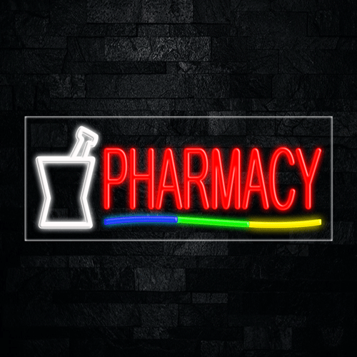 Pharmacy LED Flex Sign 32″ x 13″