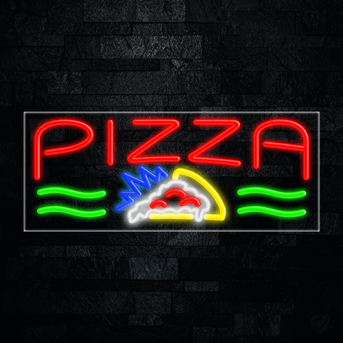 Pizza LED Flex Sign 32″ x 13″