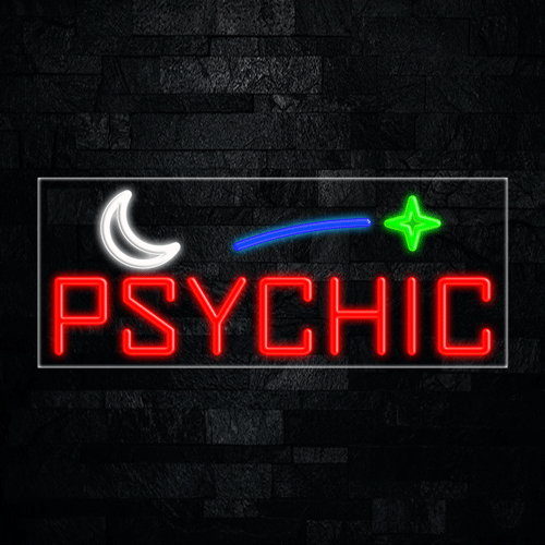 Psychic LED Flex Sign 32″ x 13″