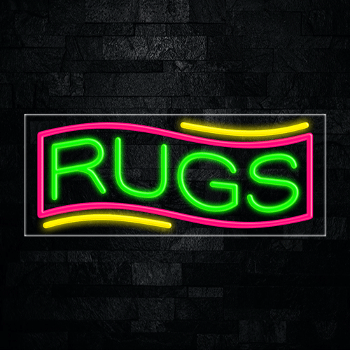 Rugs LED Flex Sign 32″ x 13″