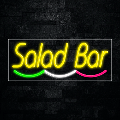 Salad Bar LED Flex Sign 32″ x 13″