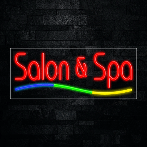 Salon & Spa LED Flex Sign 32″ x 13″