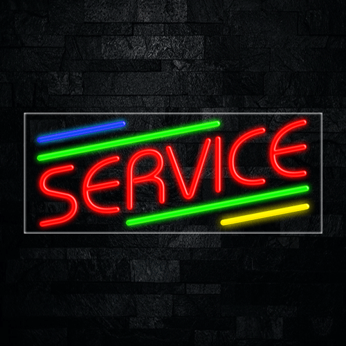 Service LED Flex Sign 32″ x 13″