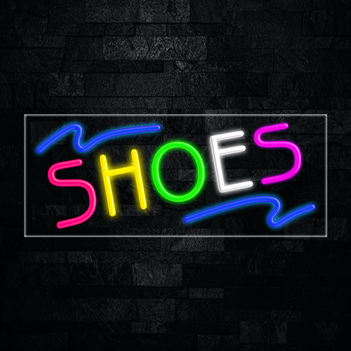 Shoes LED Flex Sign 32″ x 13″