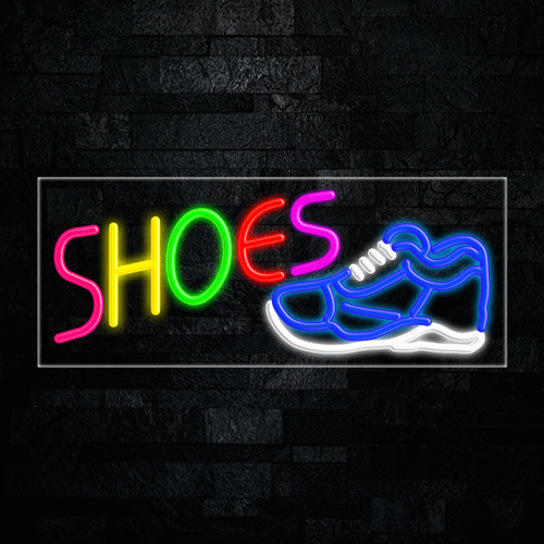 Shoes LED Flex Sign 32″ x 13″