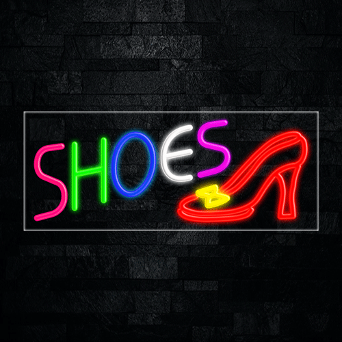 Shoes LED Flex Sign 32″ x 13″