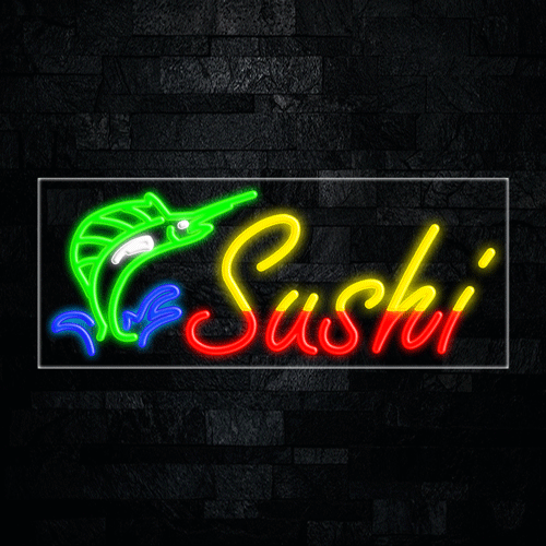 Sushi LED Flex Sign 32″ x 13″