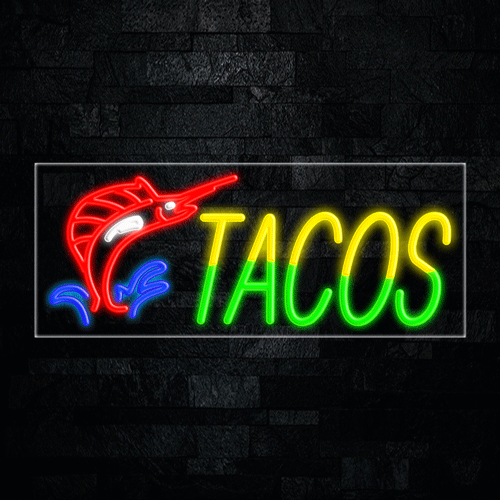 Tacos LED Flex Sign 32″ x 13″