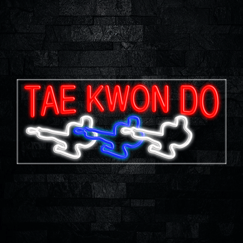 Tae Kwon Do LED Flex Sign 32″ x 13″