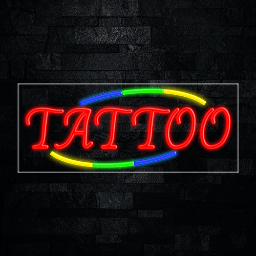 Tattoo LED Flex Sign 32″ x 13″