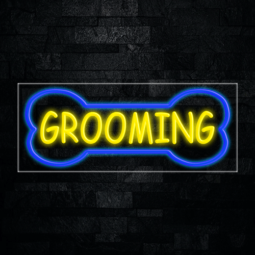 Grooming LED Flex Sign 32″ x 13″