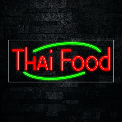 Thai Food LED Flex Sign 32″ x 13″