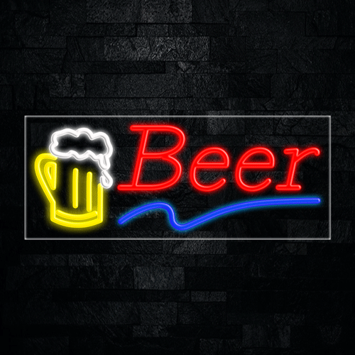 Beer LED Flex Sign 32″ x 13″