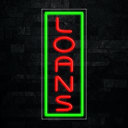 Loans LED Flex Sign 32″ x 13″