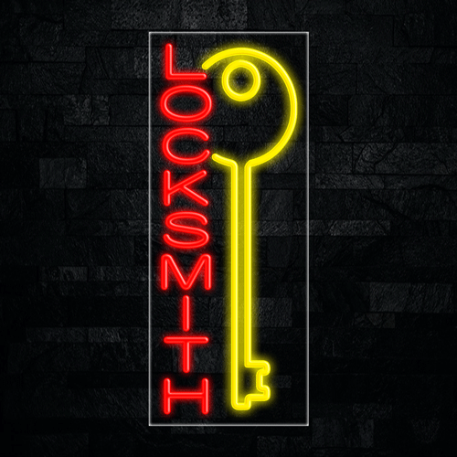 Locksmith LED Flex Sign 32″ x 13″