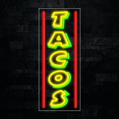 Tacos LED Flex Sign 32″ x 13″