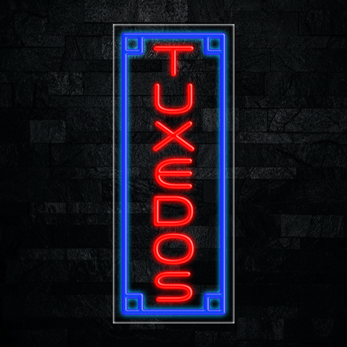 Tuxedos LED Flex Sign 32″ x 13″