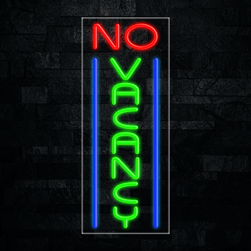 No Vacancy LED Flex Sign 32″ x 13″