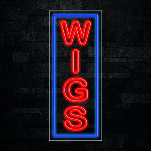 Wigs LED Flex Sign 32″ x 13″