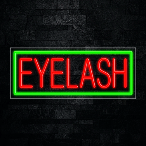 Eyelash LED Flex Sign 32″ x 13″