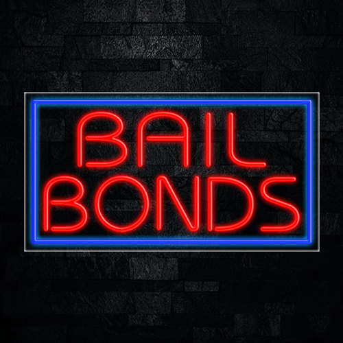 Bail Bonds LED Flex Sign 37″ x 20″