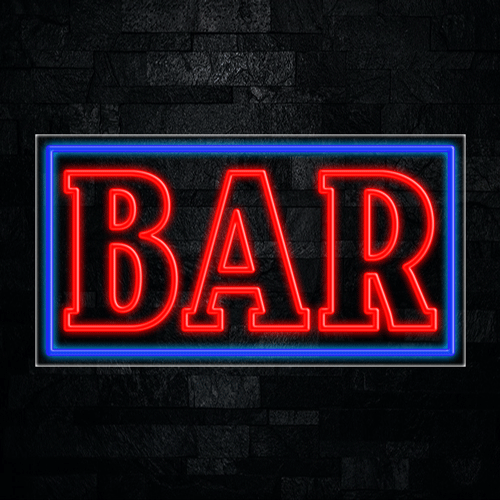 Bar LED Flex Sign 37″ x 20″