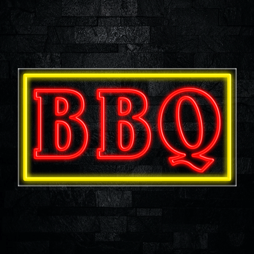 BBQ LED Flex Sign 37″ x 20″