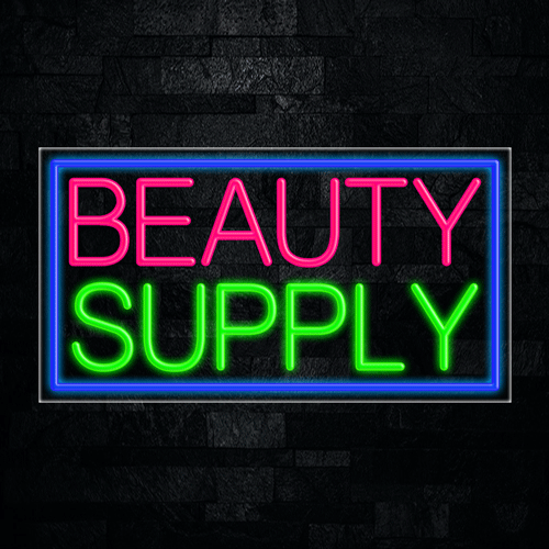 Beauty Supply LED Flex Sign 37″ x 20″