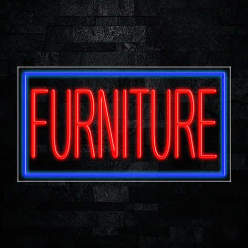 Furniture LED Flex Sign 37″ x 20″