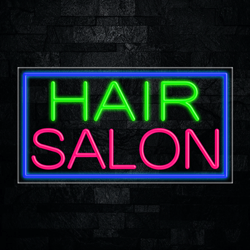 Hair Salon LED Flex Sign 37″ x 20″