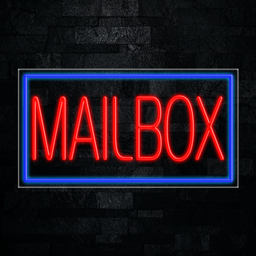 Mailbox LED Flex Sign 37″ x 20″