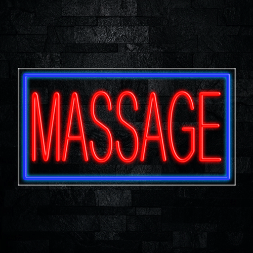 Massage LED Flex Sign 37″ x 20″